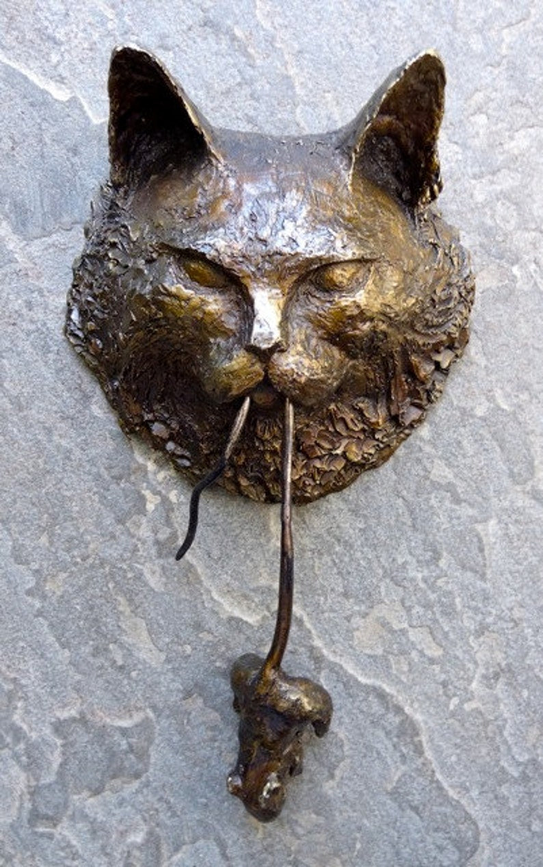 Cat Door Knocker