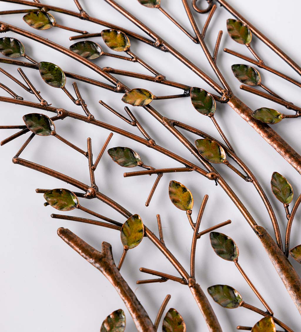 🔥Hummingbird with Branches Metal Wall Art