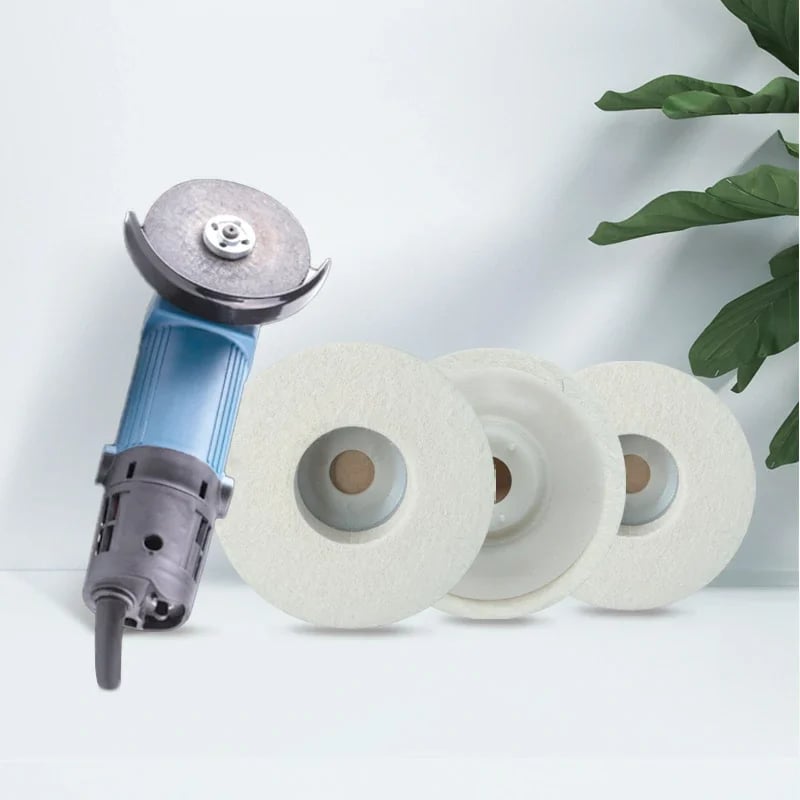 Wool Felt Buffing Wheel (Pack of 5)