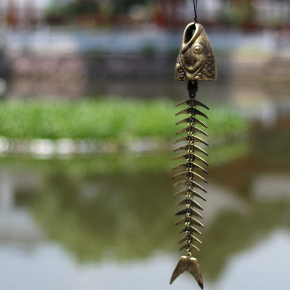 Metal Fish BoneWind Chimes