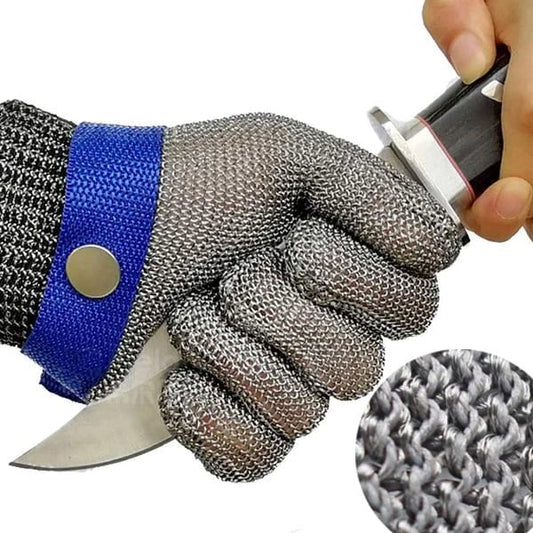 🔥Food Grade Stainless Steel Mesh Metal Glove