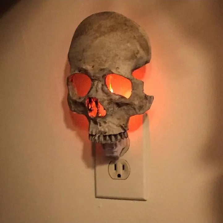 💀Human Skull Light