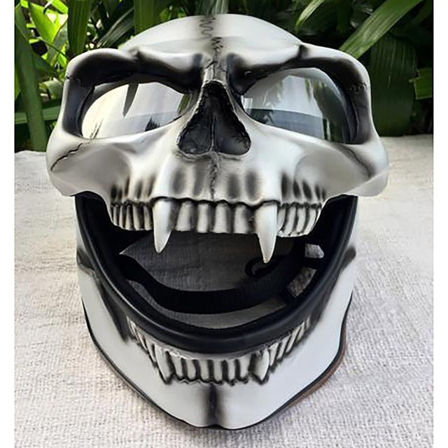 Necromancer Skull Helmet---decoration