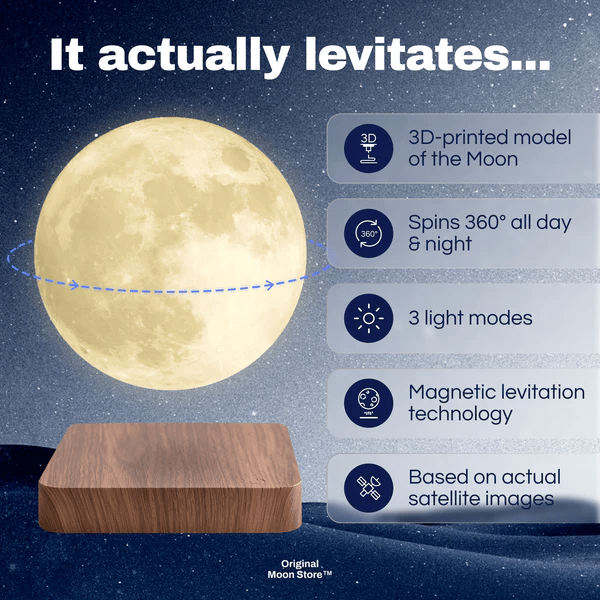 🌕Preferred Gifts--Levitating Moon Lamp