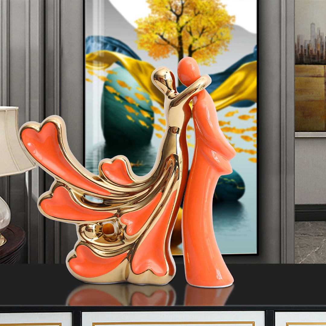 Modern Abstract Art Ceramic Statue