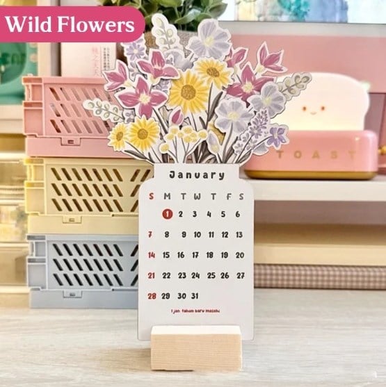 BloomyLog - 2024 Bloomy Flower Calendar