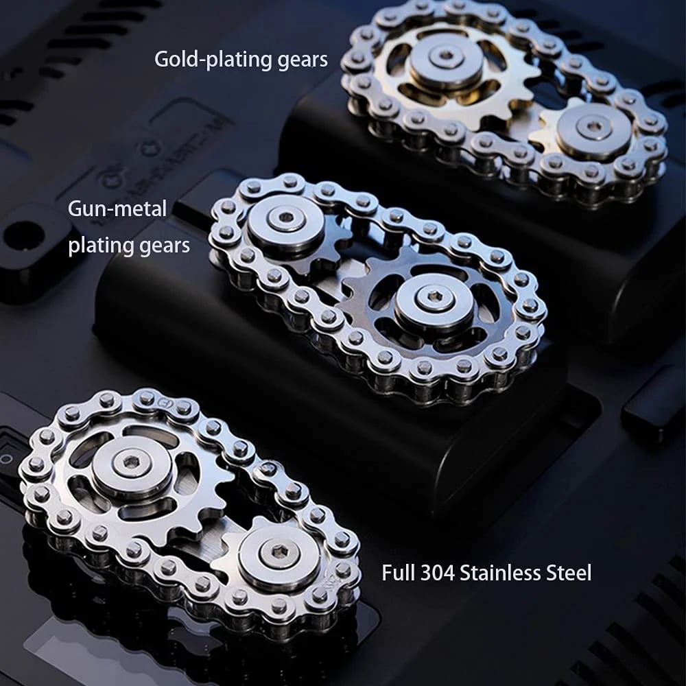 🙌Hot Sale⚙️Sprockets Bicycle Chain Fidget Spinner Toys