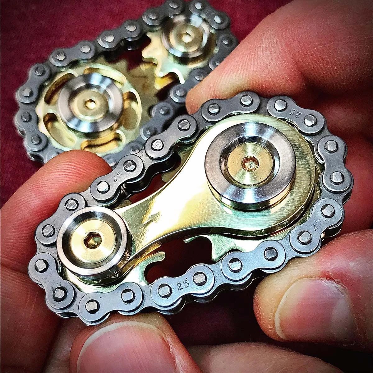 🙌Hot Sale⚙️Sprockets Bicycle Chain Fidget Spinner Toys