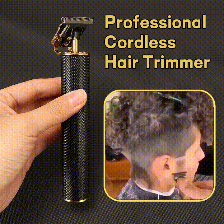 🎁🎉Professional Cordless Zero Gapped Trimmer Hair Clipper
