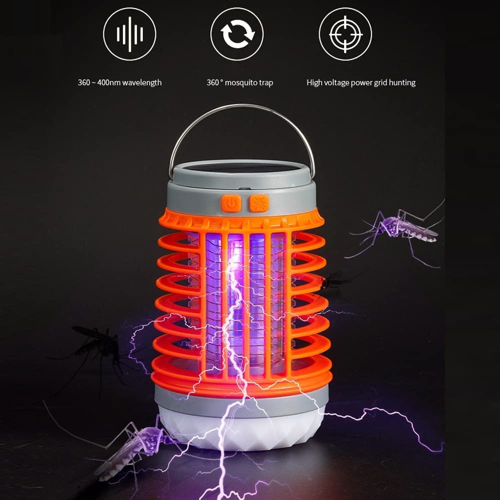 ✨2023 Multifunctional Solar camping Mosquito Killer Lamp