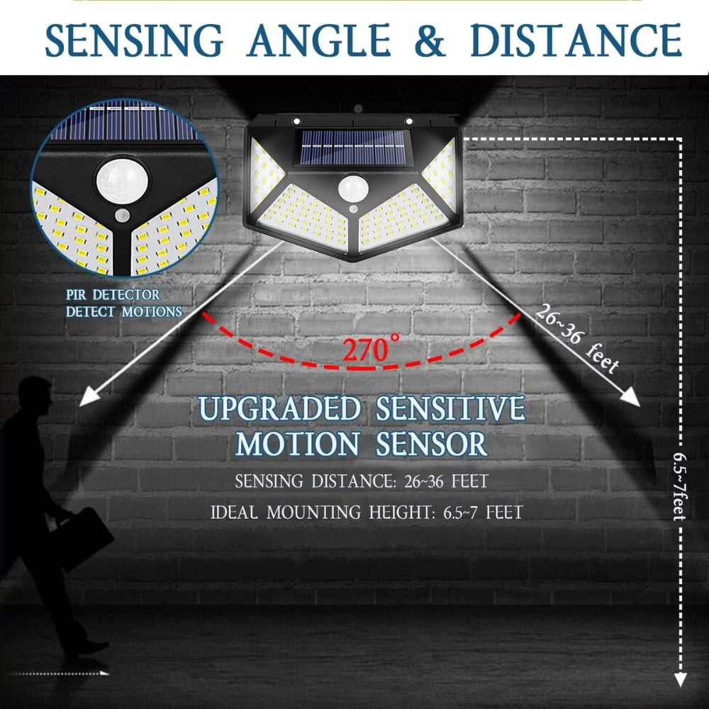 🔥Solar Motion Sensor Light