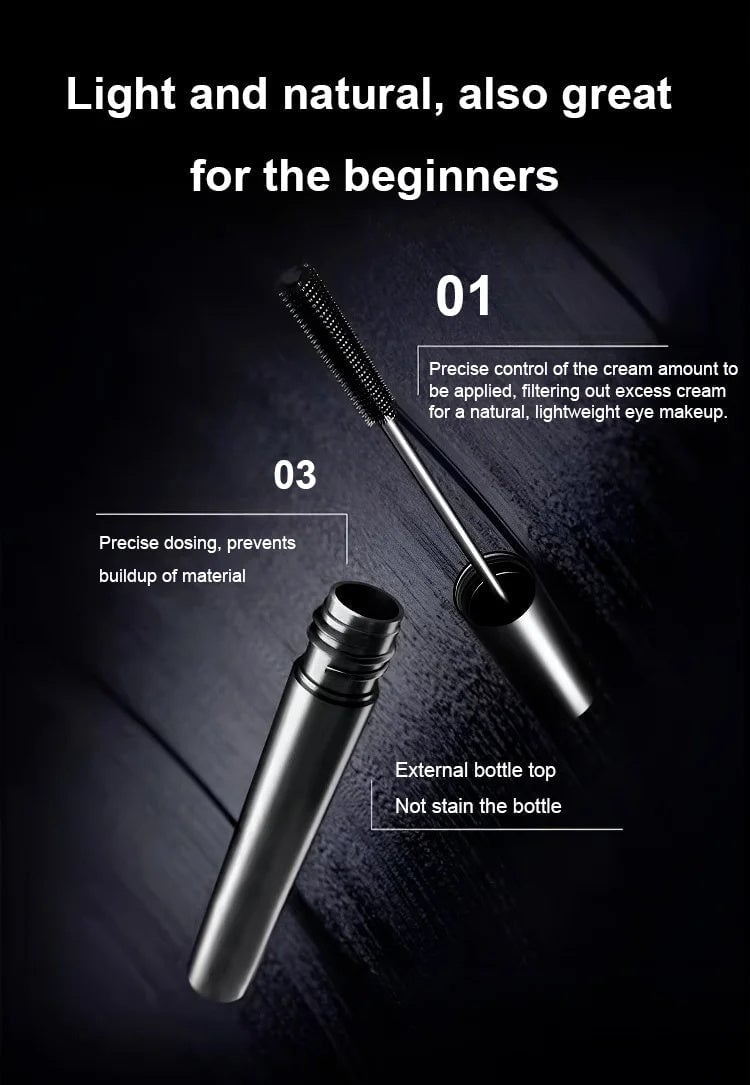 Natural long curly waterproof and sweatproof mascara