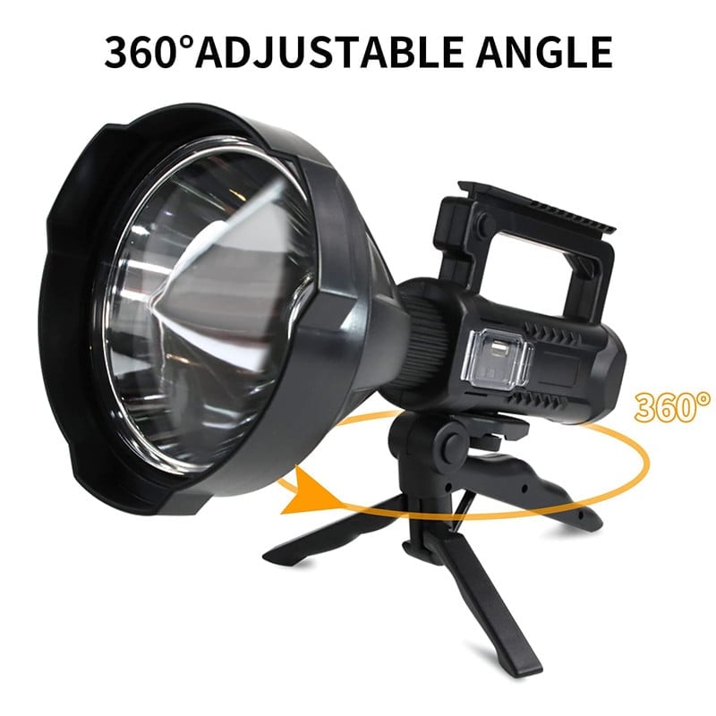 ⏰Rechargeable Handheld Spotlight Flashlight