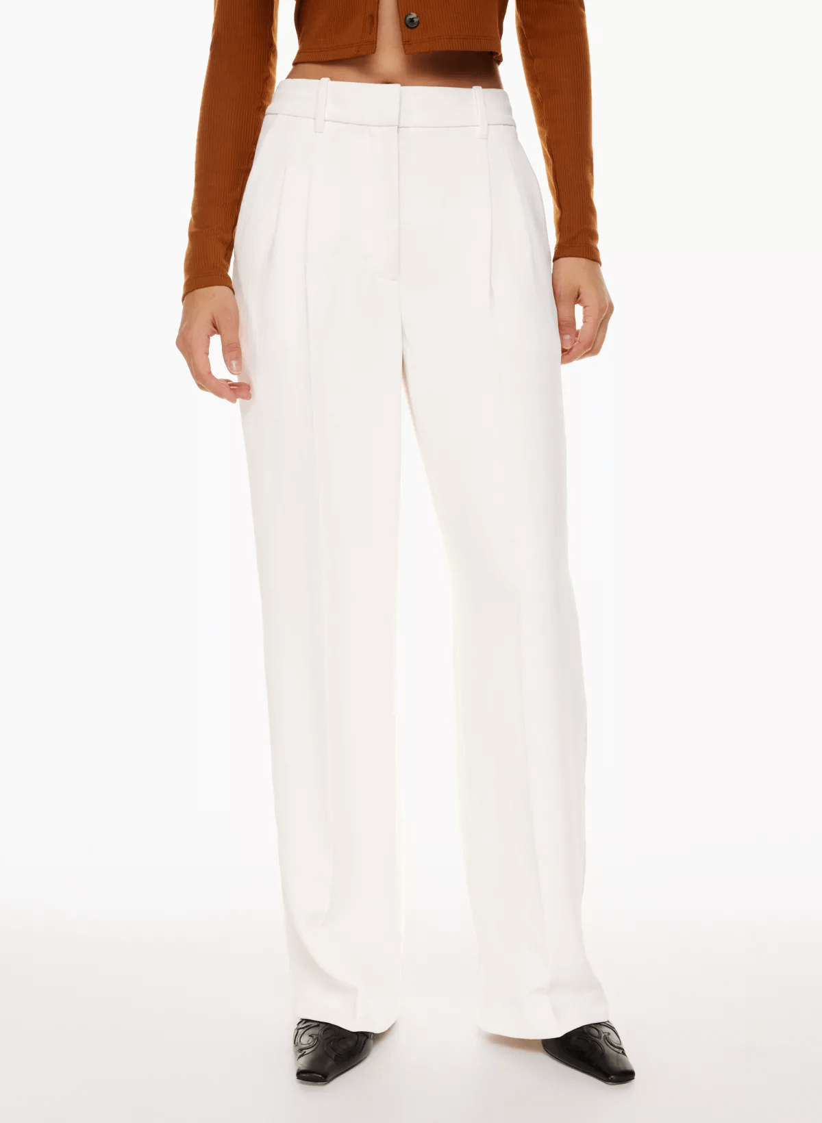 THE EFFORTLESS TAILORED WIDE LEG PANTS