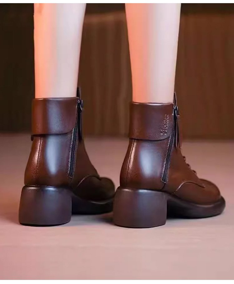 Vintage British-style Martin boots