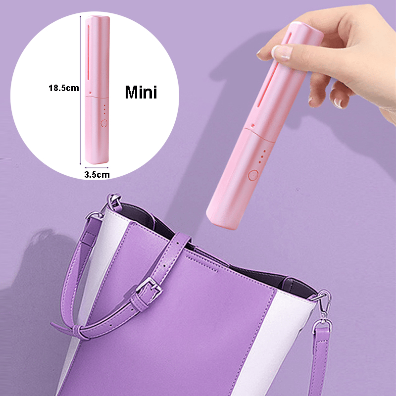 🔥Rechargeable Mini Hair Straightener🤩