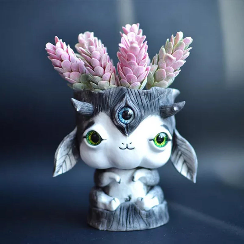 🎇New Arrival - Alien Flower Pot Statue